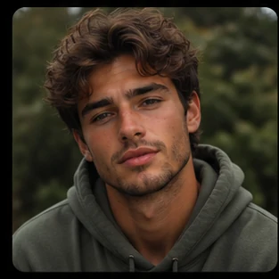 Léo, 27 ans — compagnon IA Standard myfriends AI