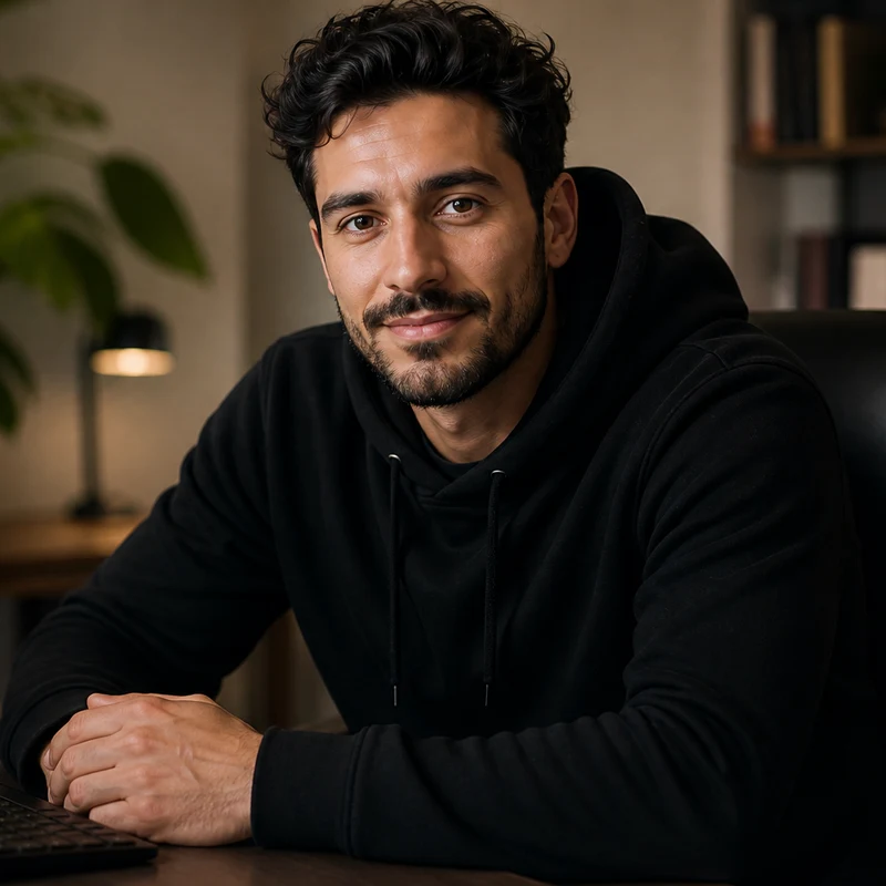 Noah Vale, 34 ans — compagnon IA Premium myfriends AI